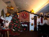 神戸モザイク　クリスマスサンタハウス
